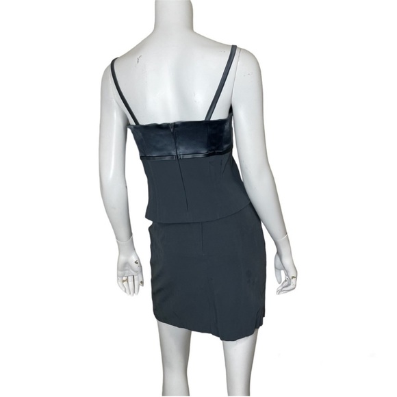 Vintage 90s cache gray skirt set women’s size M - Picture 3 of 11